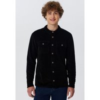 Leela Cotton Herren Cordhemd aus 100% kbA-Baumwolle Jacke - Feiner Nicky Cordstoff Herrenhemd Ferizeithemd
