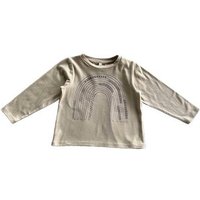 PETER JO Langarmshirt Misha mit Regenbogendruck