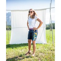 JUAdesign Kletter- und Wander Short - OCEAN SHORT Damen, lebhaft, farbenfroh, vielseitig