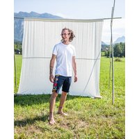 JUAdesign Kletter- und Wander Short - OCEAN SHORT Herren, lebhaft, farbenfroh, vielseitig