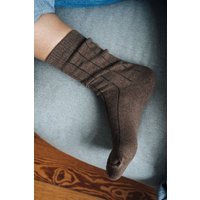 2 Paar Grobstricksocken Bio-Baumwolle von SALZWASSER
