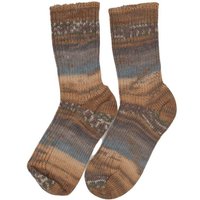 hirsch natur Kinder Grobstricksocke Schurwolle