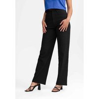 MELA Seersucker Hose mit hohem Bund und weitem Bein PAULAMI