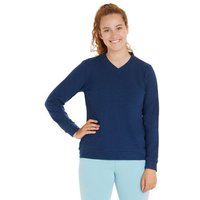 loud + proud Damen Sweat Strukturmuster, GOTS-zertifiziert