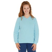 loud + proud Damen Sweat Strukturmuster, GOTS-zertifiziert
