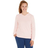 loud + proud Damen Sweat Strukturmuster, GOTS-zertifiziert