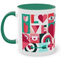 PepMelon Beere Liebe Tee & Kaffee Becher, 11oz, 330 ml
