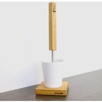 Woodkopf Toilettenbürstenhalter LINA aus Holz