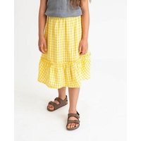 Matona Verspielter Rock für Kinder aus Leinen / Ruffled Skirt