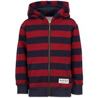 Band of Rascals Striped Zip Hooded