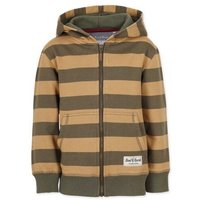 Band of Rascals Striped Zip Hooded