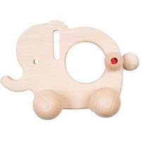 Efie Elefant mit Rollen, unbehandeltes Buchenholz