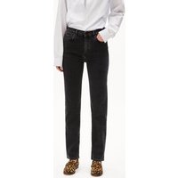 ARMEDANGELS CARENAA Damen Straight Jeans recycelter Baumwoll Mix Comfort Stretch