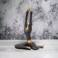 Moogoo Creative Africa Bronze-Skulptur Yoga  Moogoo Creative Africa Bronze-Skulptur Yoga