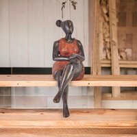 Moogoo Creative Africa Bronze-Skulptur "Bobaraba Awa" by Alain Soré | 20cm 800g | verschiedene Farben