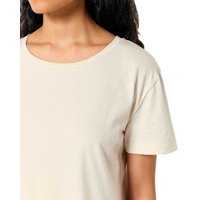 YTWOO Damen-Scoop-Neck-T-Shirt aus Bio-Baumwolle