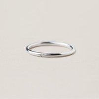 ChristinaPauls Slow jewellery Zarter Diamantring in Silber