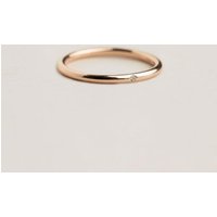 ChristinaPauls Slow jewellery Zarter Diamantring in Rosegold
