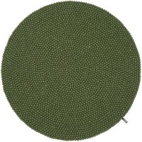 myfelt Filzkugelteppich rund, 100% Schurwolle