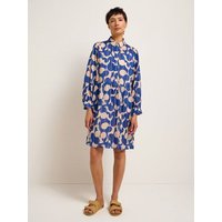 LANIUS Hemdblusenkleid Print Graphic Dots aus TENCEL Lyocell