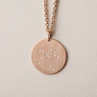 ChristinaPauls Slow jewellery Sternzeichen Kette Schütze in Silber, Gold, Rosegold und Schwarz