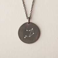 ChristinaPauls Slow jewellery Sternzeichen Anhänger Waage in Silber, Gold, Rosegold und Schwarz