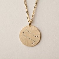 ChristinaPauls Slow jewellery Sternzeichen Anhänger Zwillinge in Silber, Gold, Rosegold und Schwarz