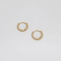 fejn jewelry Ohrringe 'ball huggie' Creolen mit Kugeln