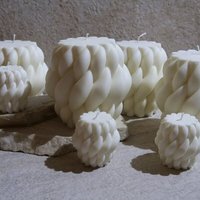 Milk & Honey Giant Bubbly Design Kerze