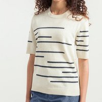 Rifò - Circular Fashion Made in Italy Clio Kurzarm-Pulllover aus recykelter und Bio-Baumwolle