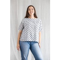 Jyoti - Fair Works Baumwoll Shirt Sarala Ikat