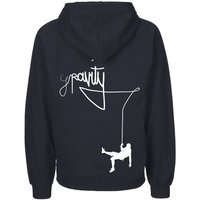 HANDGEDRUCKT "Gravity" Männer Hoody Neutral