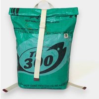 REFISHED fair fashion Rucksack 'BACKPACK' - upcycelte Fischfuttersäcke
