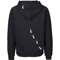 HANDGEDRUCKT "Ameisen" Männer Zip Hoody Neutral