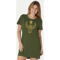 Peaces.bio - handbedruckte Biomode Longshirt Cheper Damen