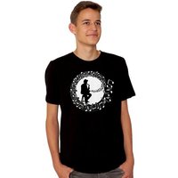 HANDGEDRUCKT RESTPOSTEN "Musicmaker" Männer T-Shirt Earth Positive