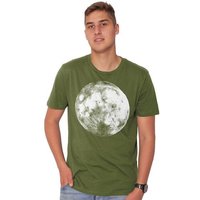 HANDGEDRUCKT RESTPOSTEN "Supermond" Männer T-Shirt Earth Positive