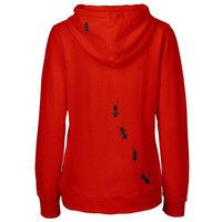 HANDGEDRUCKT "Ameisen" Frauen Zip Hoody Neutral