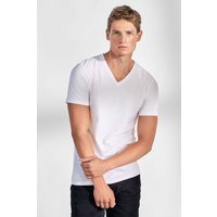 Bread & Boxers 2-Pack T-Shirts V-NECK aus Bio-Baumwolle