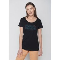 GREENBOMB Bike Connect Loves - Lässiges T-Shirt aus Bio-Baumwolle / hochwertiger Print / Fair & Vegan