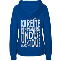 HANDGEDRUCKT "Weltretten" Frauen Hoody Neutral