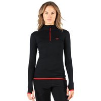 Woolona Langarmshirt - LORICA - 100% Merinowolle (Zip)