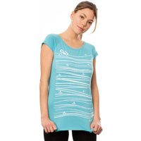 FellHerz Damen T-Shirt Summertime Dunkelblau aus 100% Biobaumwolle