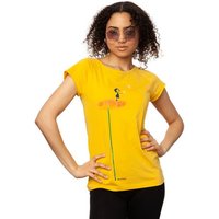 FellHerz Damen T-Shirt Schwalbenzug aus 100% Biobaumwolle