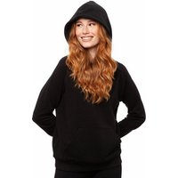 FellHerz Damen Hoodie Kapuzenpullover aus 85% Biobaumwolle und 15% recyceltem Polyester