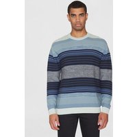 KnowledgeCotton Apparel Strickpullover MULTICOLOR STRIPED aus Bio-Baumwolle