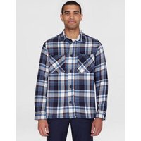 KnowledgeCotton Apparel Kariertes Overshirt CHECKED aus Bio-Baumwolle