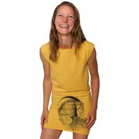 "Medusa" Frauen Biokleidchen HANDGEDRUCKT