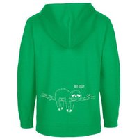 HANDGEDRUCKT "Not Today" Kinder Zip Hoody Neutral