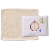 thies 1856 ® veganes Gäste-Handtuch aus japanischer Biobaumwolle gefärbt mit recyceltem Gemüse